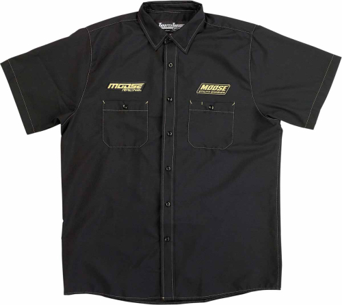 Moose Racing - Moose Racing Shop Shirt - 3040-2966 - Black - Large