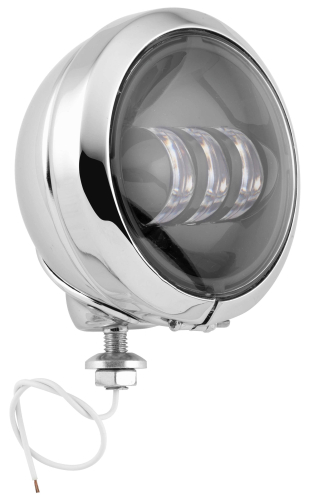 Namz - Namz Passing Lamp with Brackets - Chrome/Black - LLC-PLB-CB