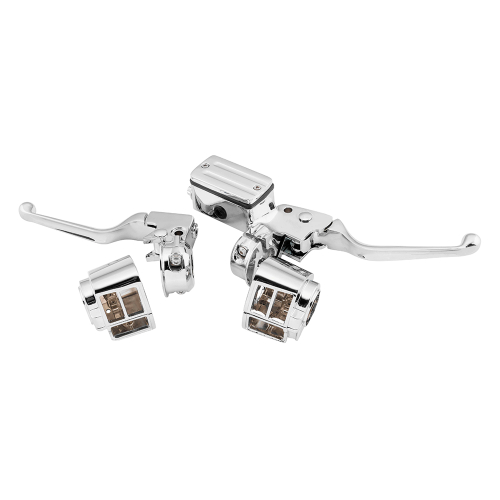 Bikers Choice - Bikers Choice Handlebar Control Kit without Chrome Switches - 26-045