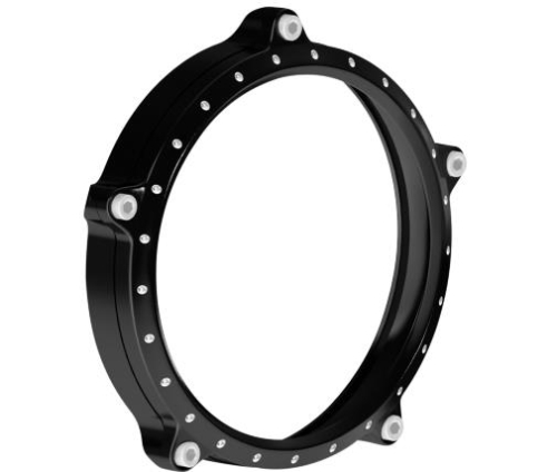 RSD - RSD 5 3/4in. Tracker Headlight Bezel - Contrast Cut - 0207-2008TRA-BM