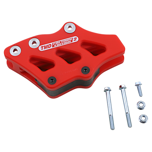 T.M. Designworks - T.M. Designworks Factory Edition 2 Rear Chain Guide - Red - RCG-YZ3-RD