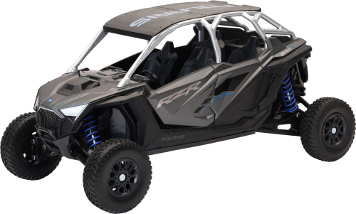 New Ray Toys - New Ray Toys 1:18 Scale Polaris RZR Pro R4 Matte Heavy Metal - 58453A