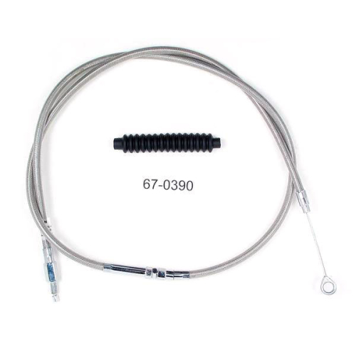 Motion Pro - Motion Pro Armor Coat Stainless Steel Longitudinally Wound Clutch Cable - 67-0390
