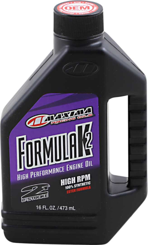 Maxima - Maxima Formula K2 Premix 2T Oil - 16oz. - 22916