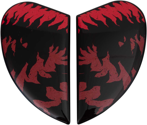 Icon - Icon Side Plate for Airform Helmets - Lycan Red - 0133-1231