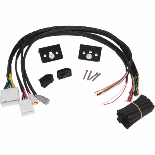 Namz - Namz Handlebar Control Conversion Kit - Black - NHCCVICB