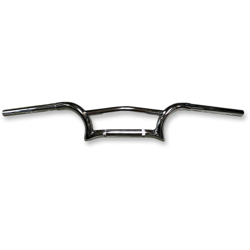 Nash Motorcycle Company - Nash Motorcycle Company El Gringos Handlebar - 4in End Rise - 1in Dia. x 31in W - 10in Center Width - 5in Pullback - Ch - EGICHDK