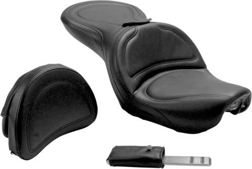 Saddlemen - Saddlemen Explorer Seat with Backrest - 804-04-0301