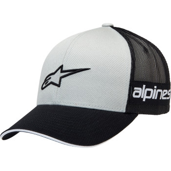 Alpinestars - Alpinestars Back Straight Hat - 1212813401900OS - Silver/Black - OSFA