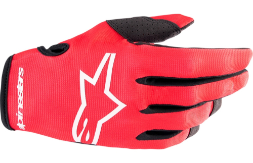 Alpinestars - Alpinestars Radar Gloves - 3561823-3120-M - Mars Red/White - Medium