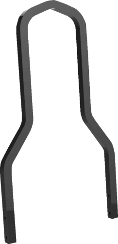 Khrome Werks - Khrome Werks Sissy Bar - Lowboy - Black - 262801