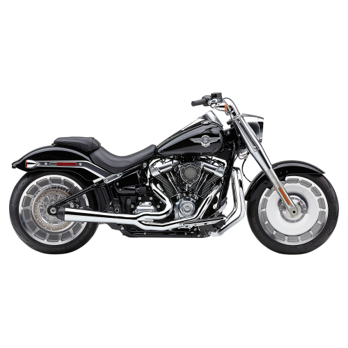 Cobra - Cobra El Diablo 4in. 2-Into-1 Exhaust System - Chrome - 6475