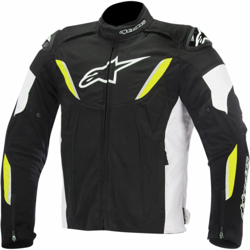 Alpinestars - Alpinestars T-GP R Waterproof Jacket - 3205515-125-2X - Black/White/Fluorescent Yellow - 2XL