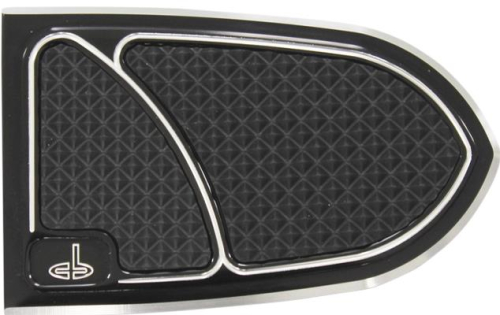 Carl Brouhard Designs - Carl Brouhard Designs Elite Brake Pedals - Black Anodize - IBP0002B