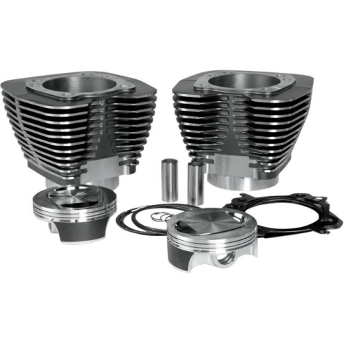 Revolution Performance - Revolution Performance Monster Big Bore Kit (117in. Domed) - Bore 4.125in. - 10.5:1 Compression - Granite - 201-172WG