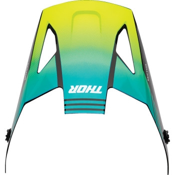 Thor - Thor Visor Kit for Sector 2 Carve Helmet - Black/Acid - 0132-1660