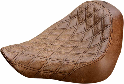 Saddlemen - Saddlemen Renegade LS Solo Seat - Brown - 818-27-002BLS