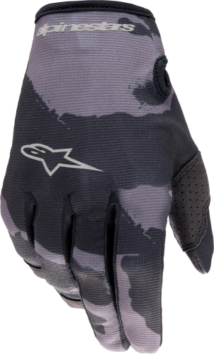 Alpinestars - Alpinestars Radar Youth Gloves - 3541823-9080-M - Iron /Camo - Medium