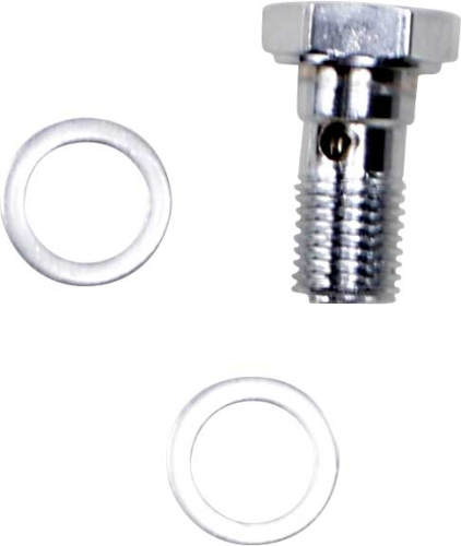 Drag Specialties - Drag Specialties 3/8in.-24 Banjo Bolt - 3/4in. L Minus Head - 107