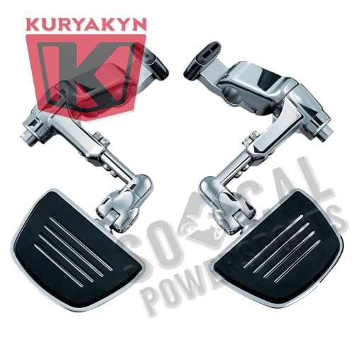 Kuryakyn - Kuryakyn Ergo III Cruise Mount Kit with Premium Mini Boards - Chrome - 4082
