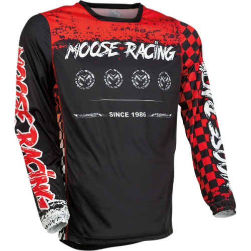 Moose Racing - Moose Racing M1 Jersey - 2910-6874 - Red/Black - 2XL