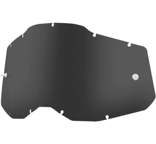 100% - 100% Lens for Racecraft 2/Accuri 2/Stratus 2 Goggles - Dark Smoke - 59077-00005