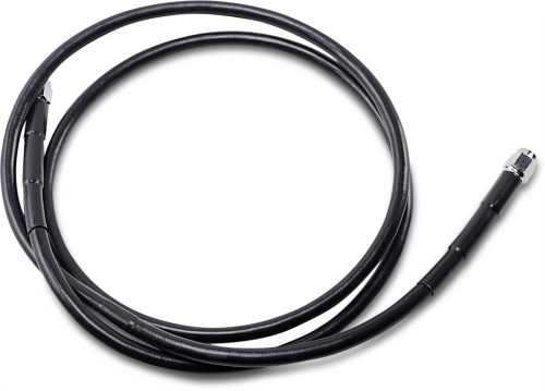 Drag Specialties - Drag Specialties Universal Black Vinyl-Coated Stainless Steel Brake Line - 56in. - 856-BLK