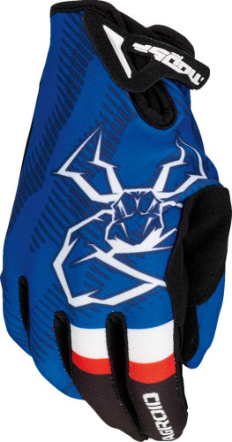 Moose Racing - Moose Racing Agroid Pro Gloves - 3330-7566 - Blue - Small