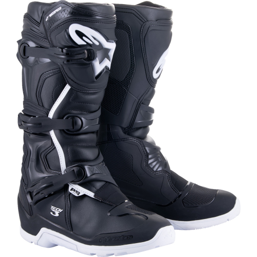 Alpinestars - Alpinestars Tech 3 Enduro Waterproof Boots - 2013324-12-11 - Black/White - 11
