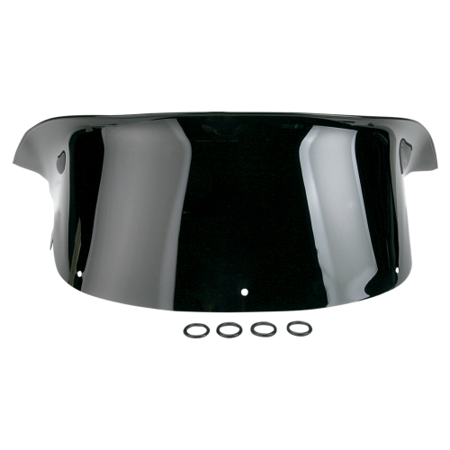 Kimpex - Kimpex Polycarbonate Windshield - Low - 10in. - Black - 06-226-11