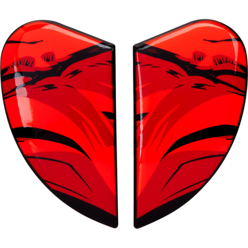 Icon - Icon Side Plates for Airform ManikRR Helmets - Red - 0133-1505