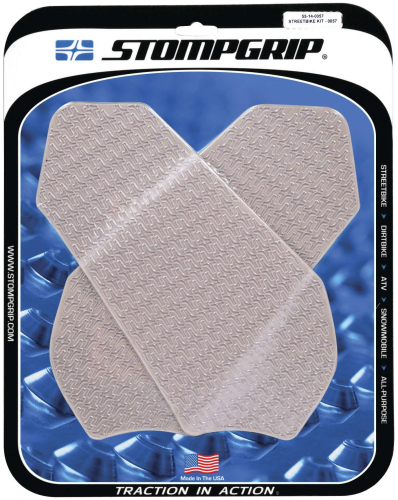 Stompgrip - Stompgrip Icon Tank Kits - Clear - 55-14-0057C