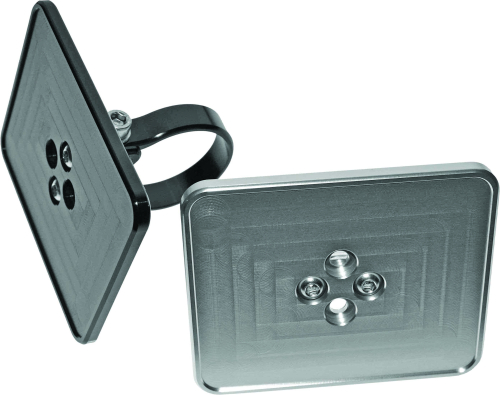 Axia Alloys - Axia Alloys Registration Sticker Mounting Plate - Black - MODREGPLT-BK