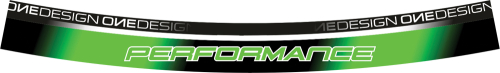 ONE - ONE Wheel Stripes - Glow Green - DCWR6P