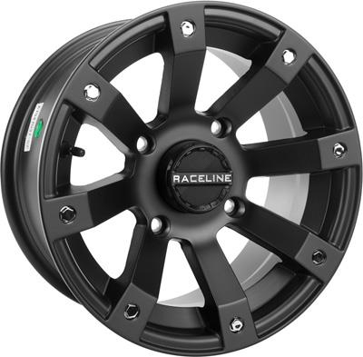 Raceline - Raceline Scorpion Wheel - 12x7 - 5+2 Offset - 4/137 - Black - A7927037-T-52