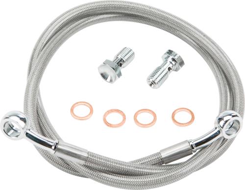 Fly Racing - Fly Racing Extended Brake Lines - 6+in. - YAM-001-6-FLY