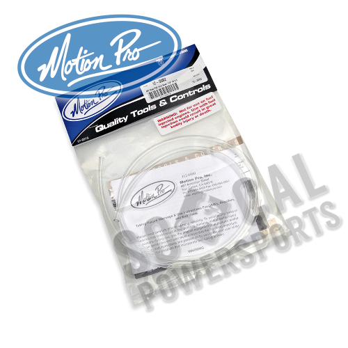 Motion Pro - Motion Pro Clear PVC Fuel Line - 1/8in. ID x 1/4in. OD - 12-0062