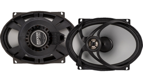 KICKER - KICKER PS Coaxial Saddlebag Lid Speakers - 5x7in. - 4 ohm - 48PSC574