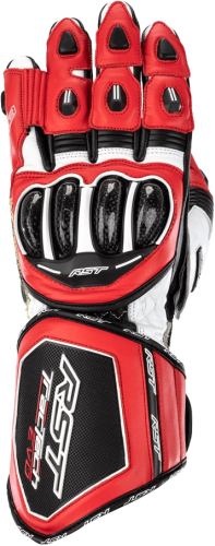 RST - RST Tractech EVO 4 Gloves - 102666RED-08 - Red/White/Black - 8