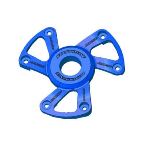 Straightline Performance - Straightline Performance Billet Clutch Cover - Anodized Blue - 123-173