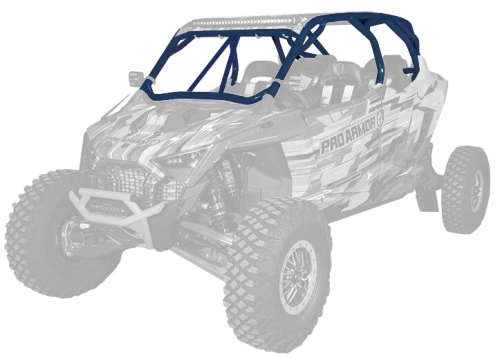 Pro Armor - Pro Armor Pro R Cage with Intrusion Bars - Blue Slate - P2112C055BS