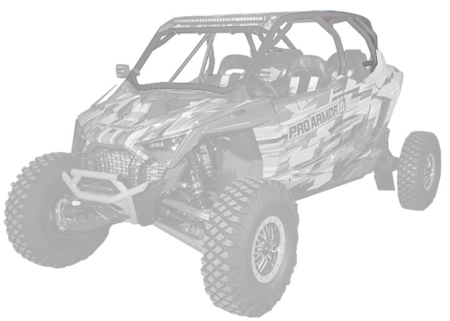 Pro Armor - Pro Armor Pro R Cage with Intrusion Bars - Ghost Gray - P2112C055GG