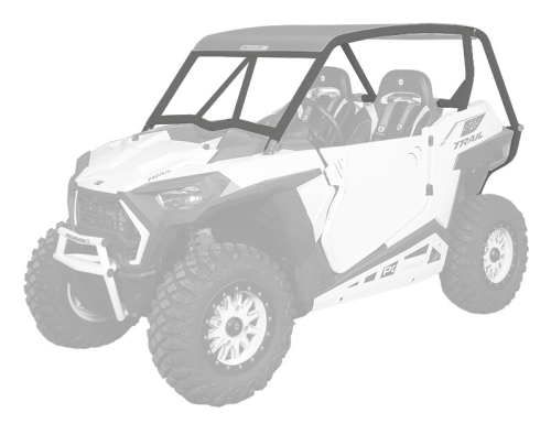 Pro Armor - Pro Armor Loco Cage with Intrusion Bars - Titanium Matte Metallic - P2116C022TMM