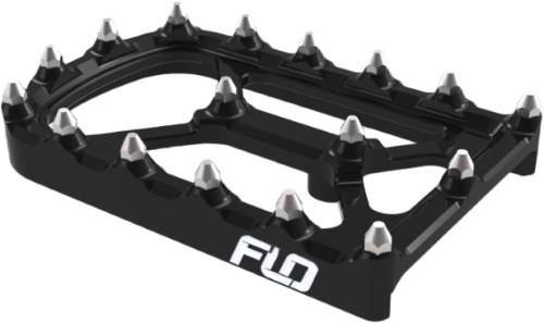Flo Motorsports - Flo Motorsports Universal Touring Brake Pedal Pad - Black - HDBP-TIP BLK