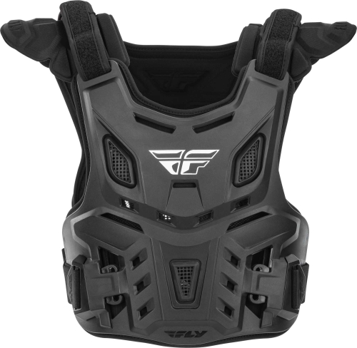 Fly Racing - Fly Racing Revel Roost CE Rated Youth Guards - 36-16058 - Black - OSFM