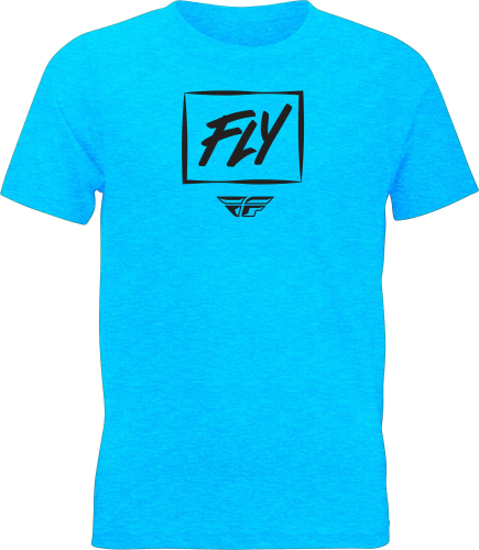Fly Racing - Fly Racing Zoom Youth T-Shirt - 356-0071YL - Blue - Large