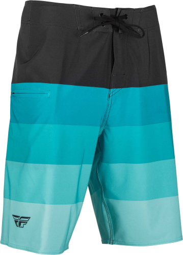 Fly Racing - Fly Racing Board Shorts - 353-35140 - Black/Blue - 40