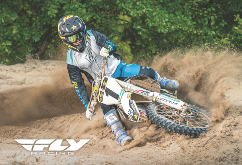 Fly Racing - Fly Racing Fly sign - Husqvarna/Osborne #1 - 47in. x 32in. - 2021 FLY LITE ZO2