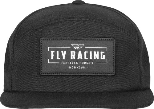 Fly Racing - Fly Racing Motto Hat - Black - 351-0060 - Black - OSFA