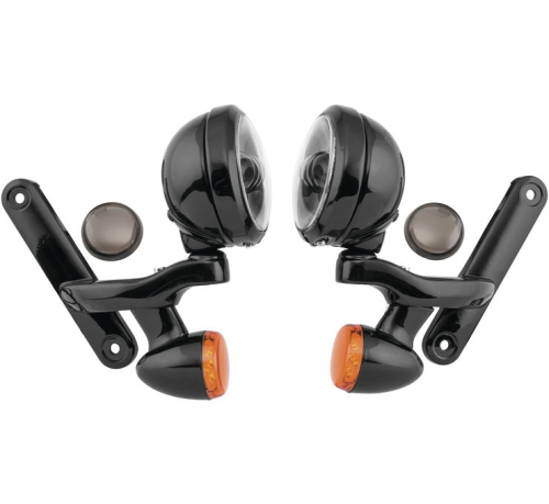 Namz - Namz Passing Lamps with Full Halo Black Passing Lamps w/Black Bucket - LLC-PLB-FHBB-L